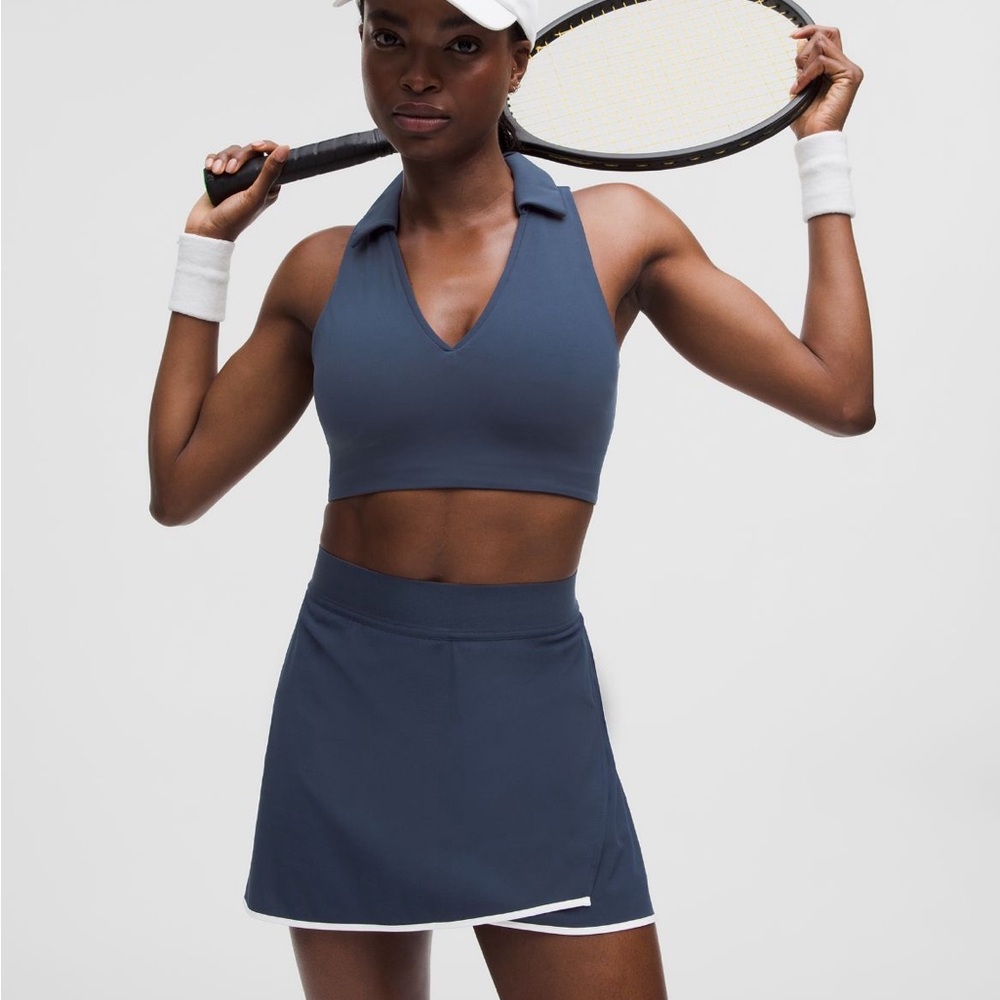 Lululemon Collared Tennis Longline Bra